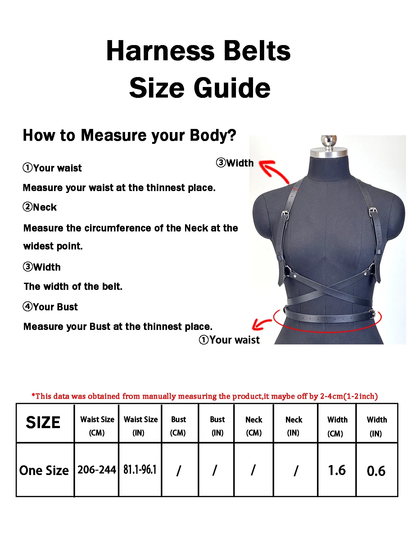 Women Punk Belt Fashion PU Leather Waist Belt Female Street Style Decoration Suspenders for Women Gothic Clothing Accessories