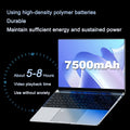 New 15.6 Inch N95 Intel 2026 Laptop 32GB DDR4 2TB NVMe SSD 7500mAh Portable Backlit Keyboard Fingerprint Gaming Notebook Pro