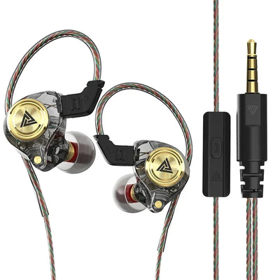 QKZ AK3 FiLe Wired Earphone with Microphone HiFi Music | SAMAG