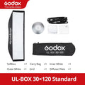 GODOX UL-Octa BOX /UL-BOX Quick Release Umbrella Softbox for Product Photography, Fashion Editorials, or Commercial Still Life.
