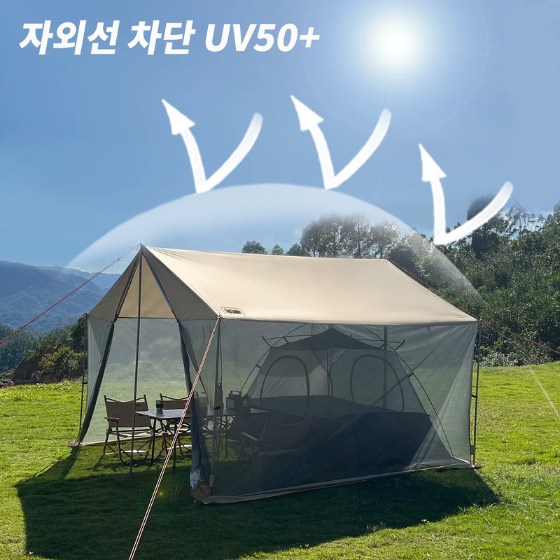 Camping Mesh Tent Anti-Mosquito Net Awning Waterproof | SAMAG