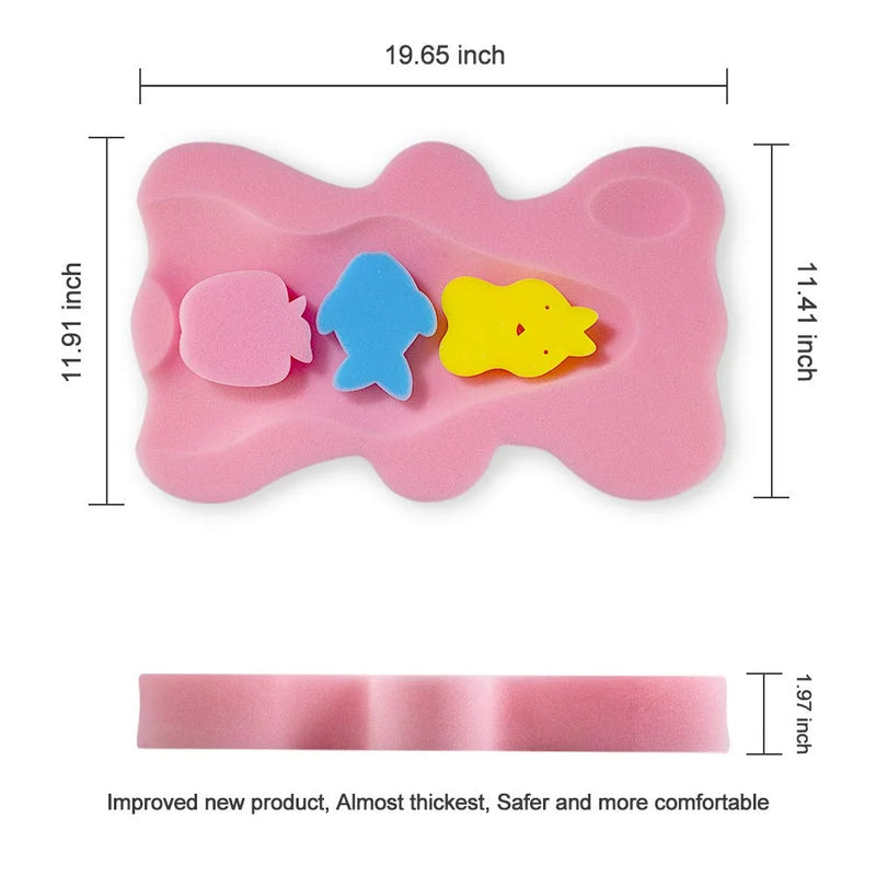 Baby Bath Cushion Sponge Soft Anti Slip Bathtub Head - View 6 | SAMAG