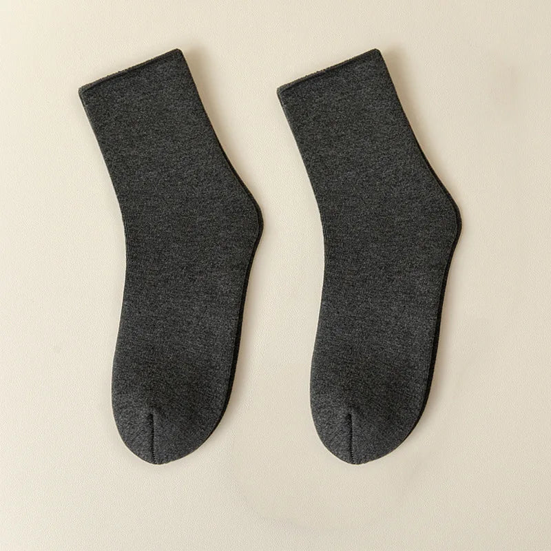 5 Pairs Men's Thick Warm Snow Hiking Socks For Cold | SAMAG