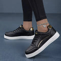 Street Style Red Skateboard Shoes For Women Comfortable | SAMAG