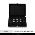 Orilv Leather Jewelry Box Set Box Light Luxury Ring Necklace Display Storage Boxs Jewelry Display Packaging Box Ladies' Gift Box