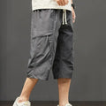 Cargo Shorts Men Working Cropped Pants Summer New Thin Casual Loose Sports Shorts Bermudas Fashion Casual Man Shorts
