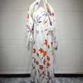 Eid Scarf Abaya Women Elegant Muslim Jalabiya Long | SAMAG