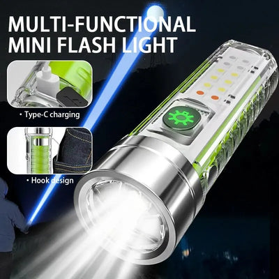 Mini Keychain Flashlight Type C Fast Charging | SAMAG