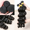 Raw Brazilian Human Hair Bundles Loose Wave 3 4 Bundle 28 30 Inch Virgin Remy Hair Extension For Women Sew In Quick Weave Bundle