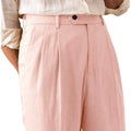 Men's Linen Blend Dress Pants Business Casual Trousers - View 11 | SAMAG