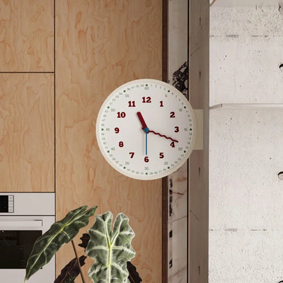 Modern Wall Clock Corridor Living Room Double Sided | SAMAG