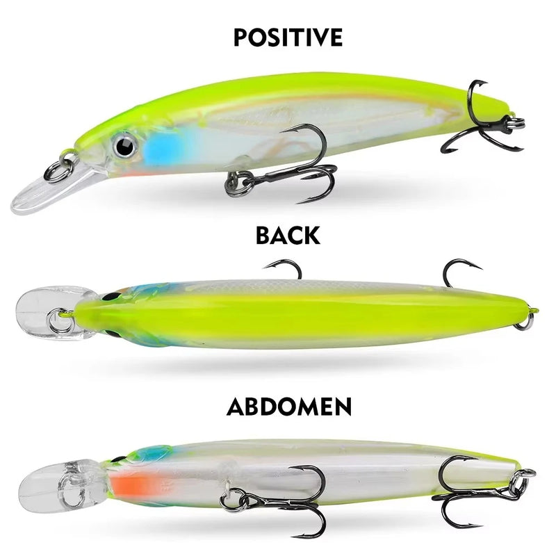 Bait Minnow 7g 14g 40g Luminous Bionic Fake Plastic Hard | SAMAG