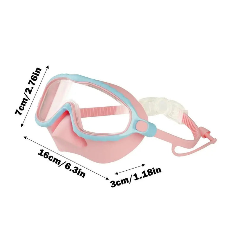 Large Frame Kids Swimming Goggles Waterproof Anti-fog | SAMAG