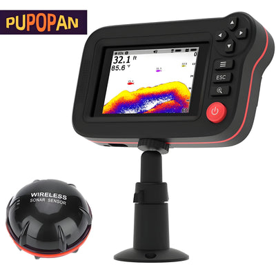 PUPOPAN Smart Fish Finder - Portable and Depth | SAMAG