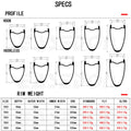33mm Wide Gravel 700C Light Carbon Rim Road Disc Bike 27mm Inner 30/35/40/45/50/55/60/65mm Deep Asymmetry Symmetry Bicycle Wheel