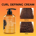 280ml Curly hair cream Elastic styling Moisturizing Improves frizzy hair Fluffy Leave-in conditioner Elastin  Hair care