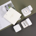 PU Jewelry Storage Box for Proposal Wedding Necklace Earring Ring Box Display Gift Box Fashion Jewelry Accessory Wholesale