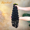 16 18 20 Inch Loose Deep Wave Bundles 100% Human Hair Unprocessed Weaving 15A Raw Virgin Hair Bundles Weave Extensions For Women