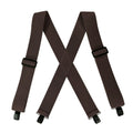 Heavy Duty Suspenders Big and Tall with 4 Clips Belt Loop X Back 5cm Wide Work Braces Adjustable Elastic for Men Women Fashion