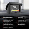 ANCEL A202 On-board Computer Car Digital Computer Display Speed Fuel Consumption Temperature Gauge OBD2 Automobile Scanner