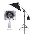 LED Light Continuous Lighting Studio Kit Boom Arm 50x70CM Softbox for Photography Lighting and Photo Vedio Shooting Equipment