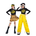 Hip Hop Kids Cool Crop Top K - pop Street Dance Cargo Pants - View 5 | SAMAG