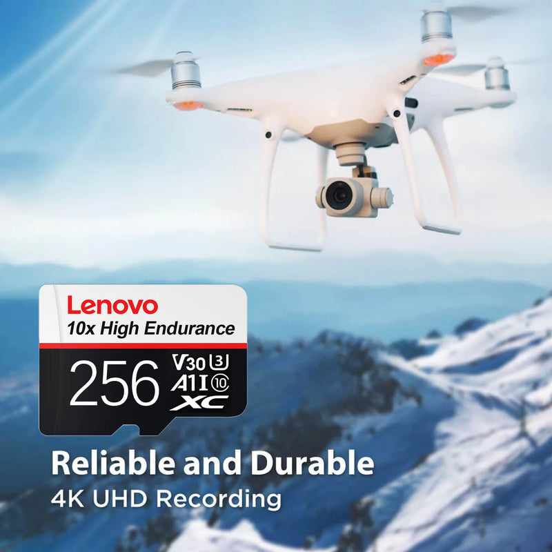 NEW Lenovo High Speed Micro SD Card 512GB U3 V30 Memory Card 256GB 128GB 64GB TF Card For Cell Phone Camera Computer