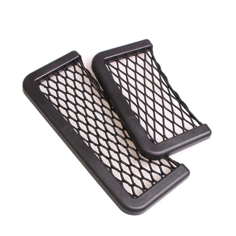 Universal Car Storage Net Automotive Pocket Stowing Tidying Organizer Bag Phone Holder Box Facial Tissue Car Accessories