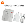 Original Xiaomi 120W 100W Charger Fast Charging Turbo Charger Type C Cable Xiaomi 17 17T 15 15T 14 POCO X8 X7 Pro Redmi Note 15