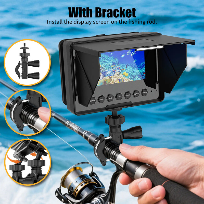 Fish Finder LCD 4.3 Inch Display Underwater Fishing | SAMAG