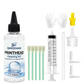 110ml Printhead Cleaning Kit SIKEZHAN Liquid Cleaner Solution Set for All Inkjet Printers Unclog Clogged Nozzle Tools