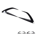 Auto Front Air Vent Splitter Improved Airflow Front Bumpe Air Vent Splitter Trim Stylish Look for MX-5 Miata ND 2016 and Later