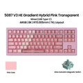 Akko 5087 V3 HE Magnetic Switch Keyboard 80% TKL US Layout Rapid Trigger 0.005mm 8K Type-C Wired Custom Gaming Keyboard Gasket