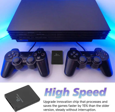 High Speed Game Memory Card for PS2 Accessories, Portable | SAMAG