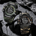 SMAEL Luxury Stopwatch Electronic Watch Men's Fashion Outdoor Countdown Army Military Men Student Alarm Digital Wristwatches