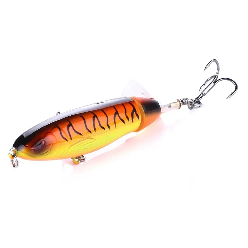 10cm 14cm Topwater Spinner Fishing Lure Popper Artificial | SAMAG