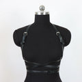 Women Leather Harness Straps Belt Sexy Lingerie Adjustable Body Bondage Bra Goth Harajuku Suspenders - Visuel 5 | SAMAG