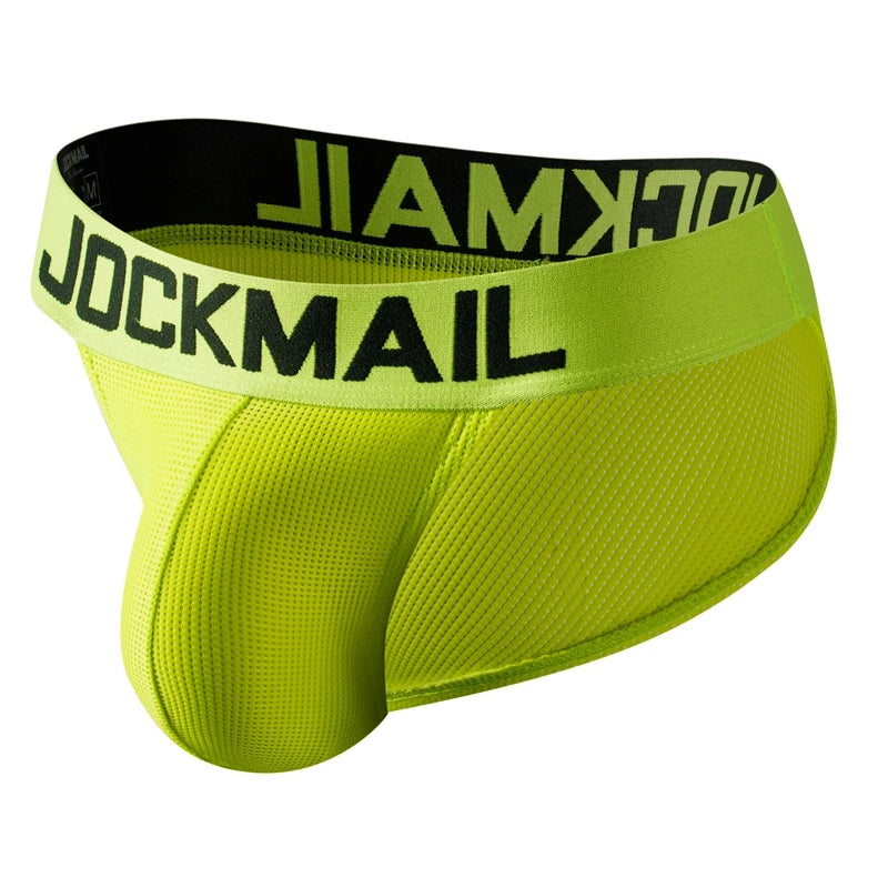 Jockmail Underwear Men Briefs Male Panties Calzoncillos Cuecas Gay Penis Pouch  Mens Bikini Hombre Underpants Tanga Slip Bikini