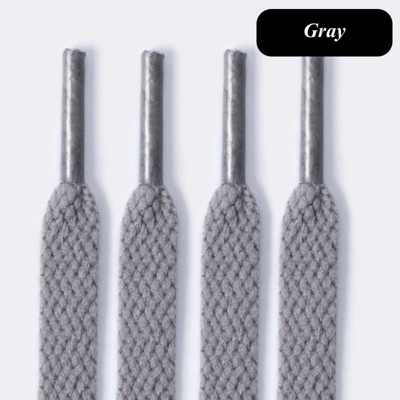 Classic Casual Thicken Shoelaces Athletic String 8MM Flat Shoe Laces Sport Leisure Women Sneaker Shoelaces AJ/AF1 Accessories