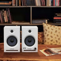 Ortizan Audio Bookshelf Active Speakers Studio Monitor，Bluetooth 5.3 Wireless Computer TV PC USB DAC HiFi Home Subwoofer System