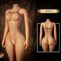 Women's Porn Sex Underwear Sexy Lingеrie Mesh Crotchless Bodystocking Bodysuit Full Body Stockings Open Bra Erotic Lingerie