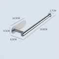 Stainless Steel Silver / Black Paper Towel Wipe Hanging Rack Can Store Cling Film Roll For The Kitchen - View 7 | SAMAG