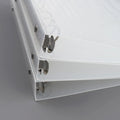 A6 Frosted Loose-Leaf Binder Folder Premium PP File Folder Semi Transparent Elastic Band Office Supplies for School Business