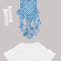 Girls K - pop Off Shoulder Crop Top Tutu Skirt Kids Hip Hop - View 16 | SAMAG