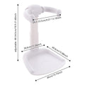 Baby Bathing Stand, Baby Bath Tub, Toddler Bath Seat, Adjustable Shower Tower with Anti-Pinch Design, Non-Slip Base, Shower Head Holder, Ergonomic Support for Infant 6-36 Months