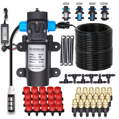 45/60/80/100W Self-Priming Pressurize Water Pump Drip | SAMAG