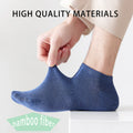 5 Pairs Spring Summer Thin Men's Bamboo Fiber Socks Short | SAMAG