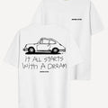 Streetwear Oversized Top Y2K Unisex New Trend Print Cotton Round Neck Short Sleeve Fashion Casual Loose T Shirts Fashion Tops