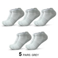 5 Pairs Ankle Running Socks Men Mesh Breathable Short | SAMAG
