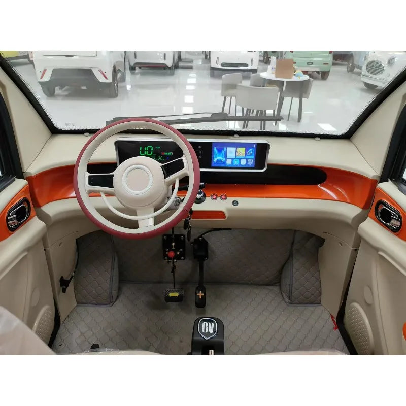 No driver's license electric small car 72v mini 4-wheel electric car